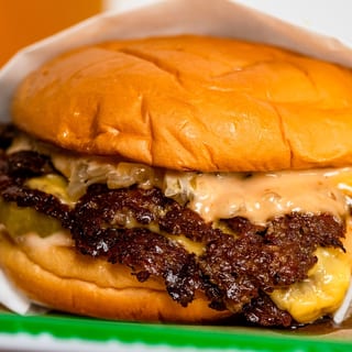 Double Beyond Meat Smash Burger